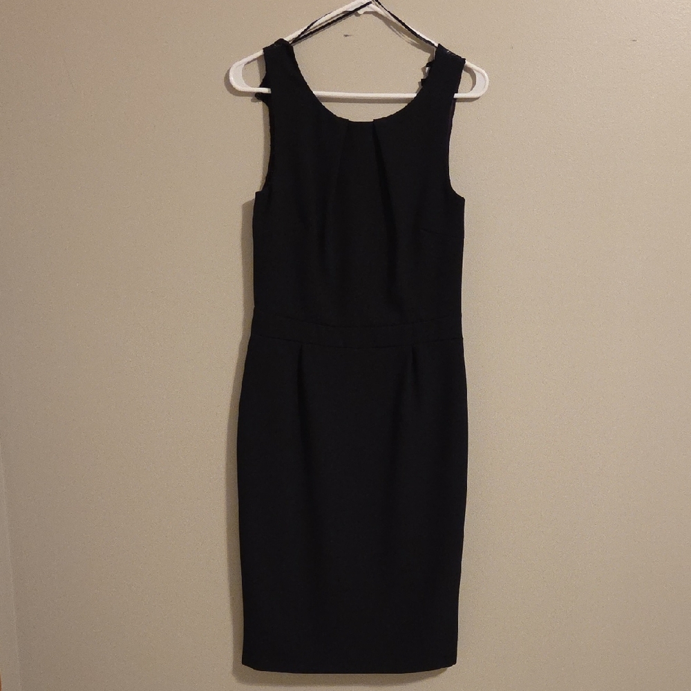 New Look Black Sleeveless Midi Pencil Dress